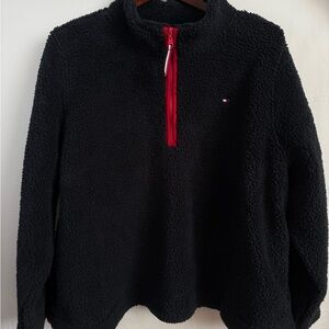 Tommy Hilfiger Black Fleece with Red Trim